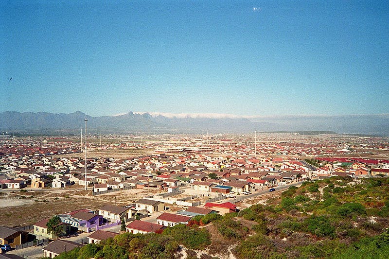 Greenpoint Phase Two Housing Development - Informal Settlement in Khayelitsha